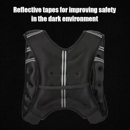 VestX Weighted Vest – Add Up to 30LB of Resistance to Any Workout
