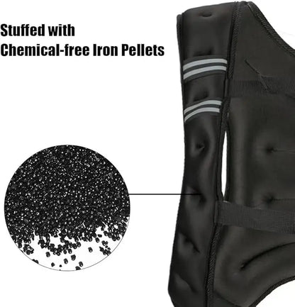 VestX Weighted Vest – Add Up to 30LB of Resistance to Any Workout